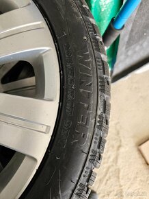 Zimne komplety pneu 205/50r17, 5x112r17  hlinikovy disk skod - 2