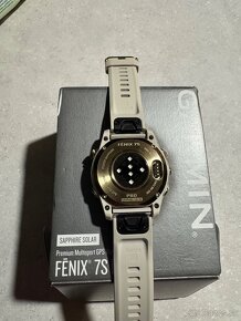 Garmin Fenix 7S Sapphire Solar Gold - 2