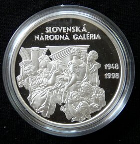 Slovenské strieborné 200 koruny proof, bk - 2