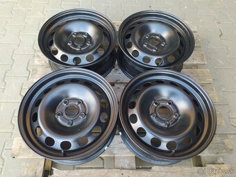 Orig. plechové disky Audi, VW, Škoda, Seat R16 5x112 ET43 - 2