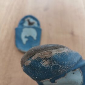 Barefoot kožené capacky, papucky - 2