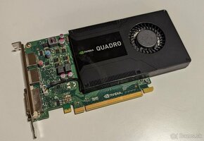 nVIDIA Quadro K2200 4GB a Quadro K4000 3GB - 2