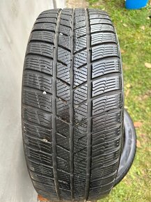 Plechové disky +Zimne pneu Barum 205/55 R16 5x115 - 2