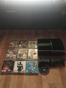 Ps3 + 2 ovládače a 10 hier - 2