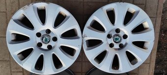 5x112 R17 Škoda originálne elektróny - sada - 2