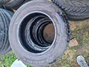 Predám letné pneu matador 185/65 r14 - 2