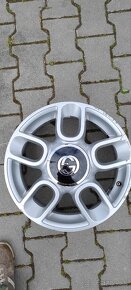 Alu disky Fiat 500 4x98 R15 - 2