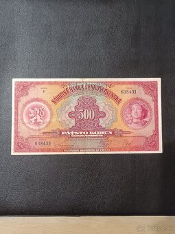 500kcs bankovka 1929 - 2