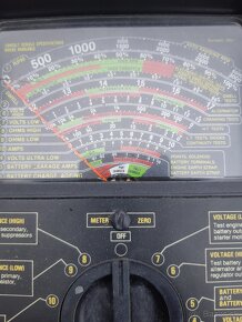 Predám anologový multimeter.Gunson's Testune analogue Diagno - 2