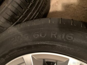 R16 ORIG.LETNÍ ALU KOLA 5x 114,3 MAZDA 3 205/60/16 - 2