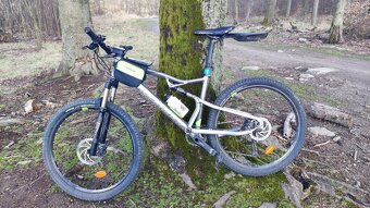 Predám celoodpružený bicykel Rockrider ST900 - 2