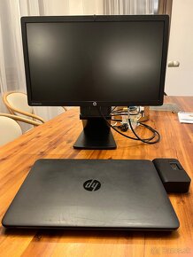 HP notebook + HP monitor a dokovacia stanica - 2