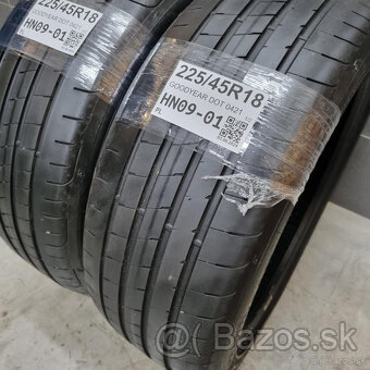 Letné pneumatiky 225/45 R18 GOODYEAR DOT0421 - 2