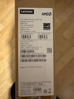 LENOVO IdeaPad 1 14AMN7 Cloud Grey - 2