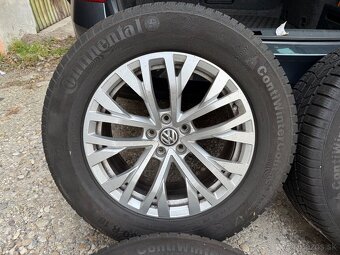 5x112 R18 original VW Touareg 3 CASCADE zimné pneu - 2