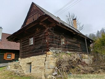 Drevenica v okrajovej časti obce Lutiše - 2