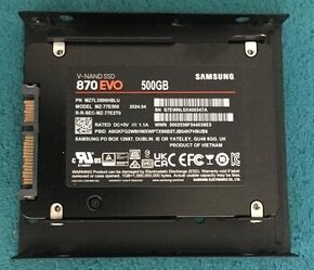 Predám interný SSD disk Samsung 870 EVO 500 GB - 2