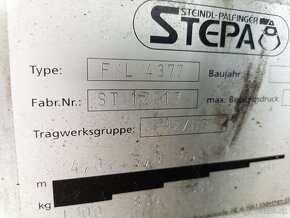 Vývozka za traktor stepa-palfinger. - 2