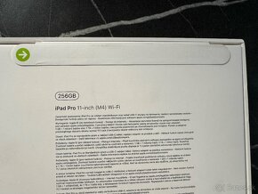 Apple Ipad Pro 11 256 GB M4 Vesmírne čierny - 2