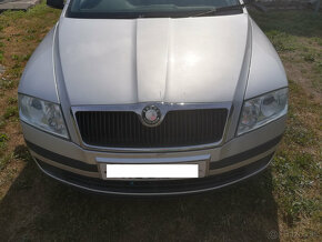 škoda octavia II na diely 1.9 tdi 77kw kod bxe strieborna - 2