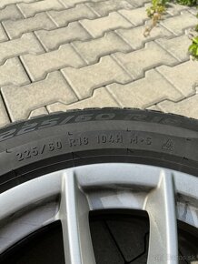 Alu disky BMW + zimné pneumatiky 225/60 R18 - 2