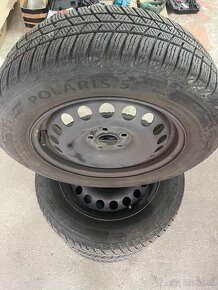 Disky R15 5x100 5,5xJ15 ET40 so zimnými pneu 185/65R15 - 2