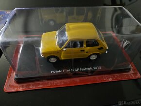 Nezapomenutelne automobily Fiat 126p 1:24 Hachette - 2