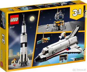 LEGO Creator 31117 - Vesmírne dobrodružstvo s raketoplánom - 2