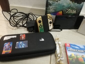 Nintendo Switch OLED, edícia ZELDA, grátis hry, záruka - 2