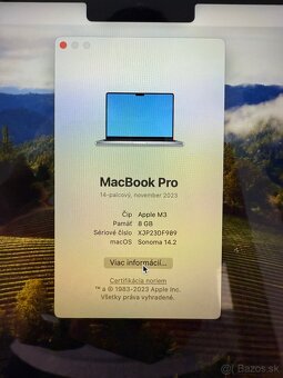 Macbook Pro M3 8gb 512gb ssd Space grey - 2