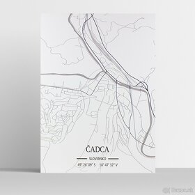 Mapa Čadca - 2