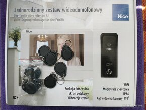 Predám videovrátnik Nice pro two kit - 2