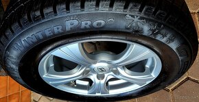 alu R16 5x114,3 orig. Hyundai + Kia, senzory, zimné 215/70 - 2