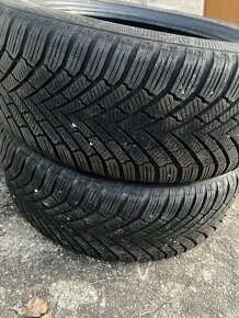 Predam 2ks zimne pneu 225/50r17 Continental - 2