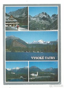 Vysoké Tatry (31-40) - vf, prejdené poštou - 2