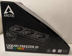 Predam AIO vodne Arctic Liquid Freezer III 420 ARGB, čierny - 2