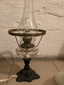 Stolná lampa - petrolejka - 2