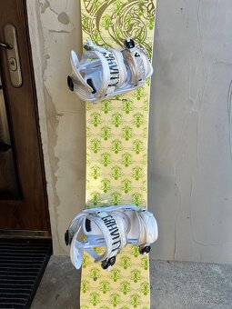 Snowboard Westige Royal 148cm a viazanie Gravity - 2