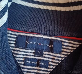 Tommy Hilfiger tmavomodrý zips - 2