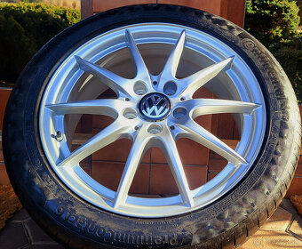 alu R17 5x112 orig. Mercedes B + A + VW Golf, pneu 205/50 - 2