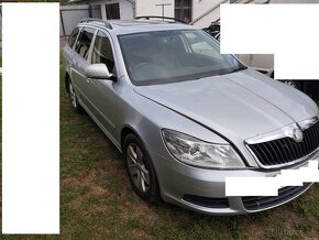 dvere, zadny naraznik, škoda octavia 2 combi facelift - 2