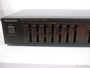 Equalizer 2x7 pasmovy TECHNICS SH-8017, vyroba Japan - 2