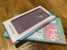 Samsung Galaxy S9 5,8'' - 2018 Violett case + 2 ochranné skl - 2