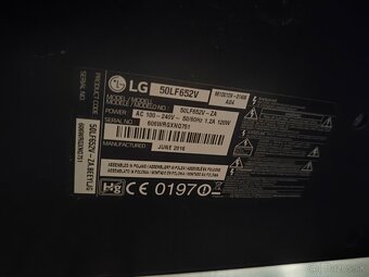 LG 50LF652V - 2