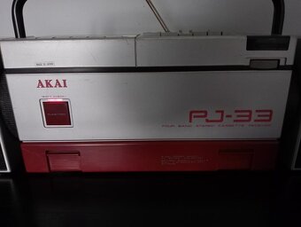 Prodám raritní Japonský boombox AKAI PJ-33 - 2