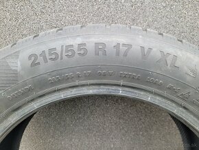 Zimné pneumatiky Continental 215/55 R17 V XL 2+1 zadarmo - 2