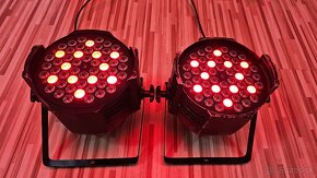 LED PAR svetlá 54 x 3 W RGBW / Bezdrôtové WI-FI - 2