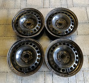 Plechové disky 5x120 R16 Opel - 2