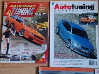 Časopisy Autotuning, Autosport&tuning- cena 0,50 € za kus - 2