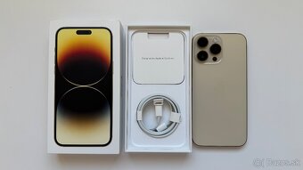 Apple iPhone 14 Pro Max 128GB Gold , ako nový - 2